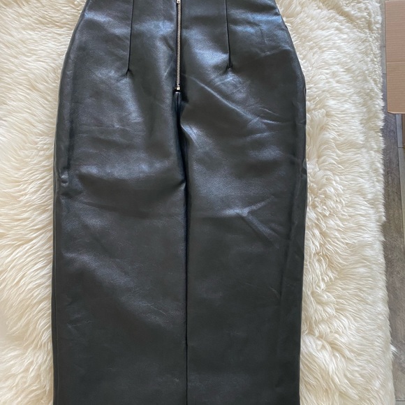 Revolve Faux Leather Skirt - Picture 2 of 2